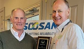 Newman Tractor receives 2023 Soosan Premium Dealer Award